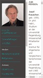 Mobile Screenshot of josef-rauscher.de